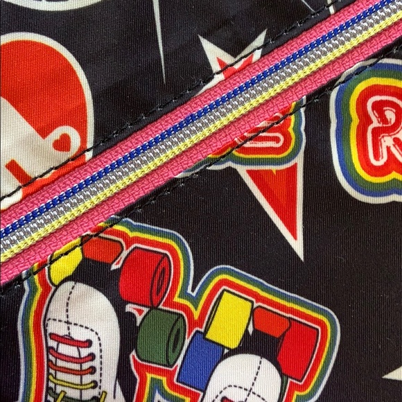 NWOT Harajuku Lovers Disco Roller Skate Laptop Bag - Picture 4 of 11